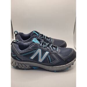 New Balance Women Sneakers Navy/Turquoise/Grey Sz 9
